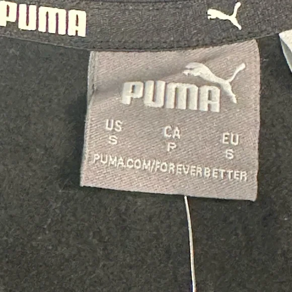 Puma sweatshirt gold & black NWT size Small - Picture 3 of 7